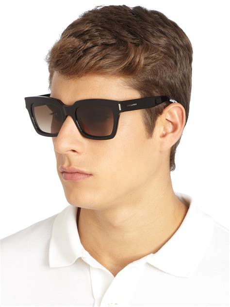 ysl thick sunglasses|YSL sunglasses for men.